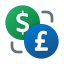 Euro-Pfund-Austausch icon