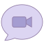 Message vidéo icon