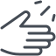 비접촉 손 소독제 icon