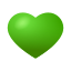 cuore verde icon