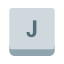tecla J icon