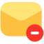 Delete Mail icon