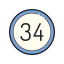 34 círculos icon