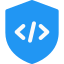 Shield programming with added security of firewall icon