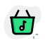 Online music store digitally stored Interface layout icon