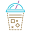 Café gelado icon