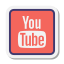 四角で囲まれた Youtube icon