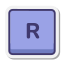 tecla r icon