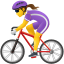 Frau-Radfahren icon