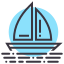 external-boat-summer-random-chroma-amoghdesign-2 icon