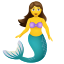Meerjungfrau-Emoji icon
