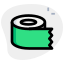 Paper slip roll for office use only icon
