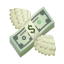 emoji de dinheiro com asas icon
