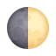 Последняя четверть луны icon