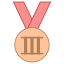Medaglia di bronzo olimpica icon