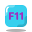 Клавиша F11 icon