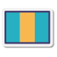 Bandiera verticale icon