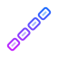 Linea discontinua icon