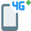 Advance fourth generation cellular connectivity network facility icon