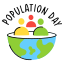 Population Day icon