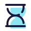 Reloj de arena vacío icon