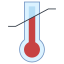 Sensível à temperatura icon