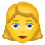 Woman Blond Hair icon