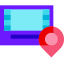 emplacement du guichet automatique icon