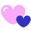 Two Hearts icon