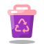 Lixeira de reciclagem icon