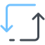 17372 0 73111 Repetição Direita 43 Setas icon