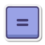 Equal Key icon