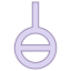 Agender-Symbol icon