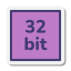 32-bit icon