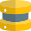 Double database server for active and backup server icon