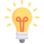 Bulb idea icon