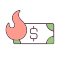 Money And Fire icon