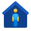 Person at Home icon