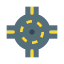 Roundabout icon