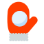 Handschuh-mit-Schneeball icon