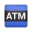 emoji de sinal de caixa eletrônico icon