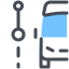 текущая остановка городского автобуса icon