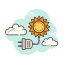 energía solar icon