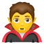 Vampir-Emoji icon