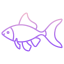 Tetra goldfish icon