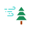 외부-바람-겨울-글리프-크로마-아모그디자인 icon
