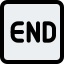 End function button on computer keybord layout icon