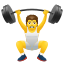 Person Lifting Weights icon