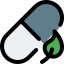 Herbal medication for zero side effect icon