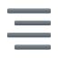 Alignement à droite icon